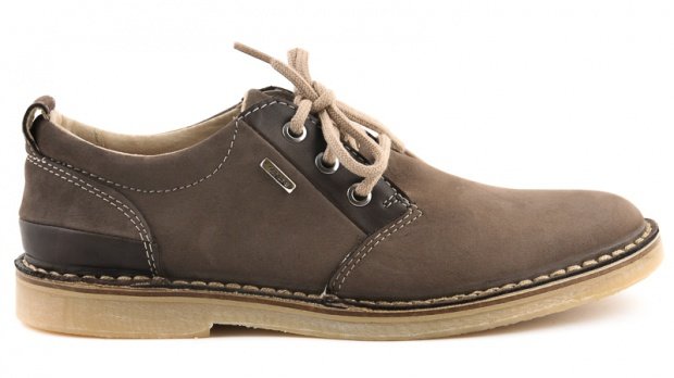 Men's shoe NAGABA 423 TOBE olive samuel leather