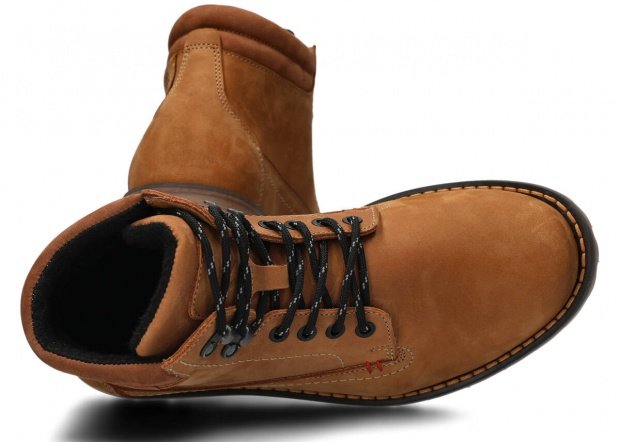Men's trekking ankle boot NAGABA 441 brown crazy leather