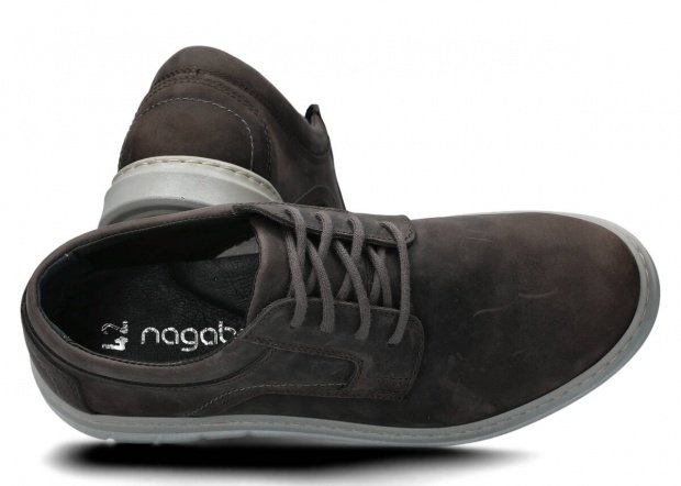 Men's shoe NAGABA 440 graphite crazy leather