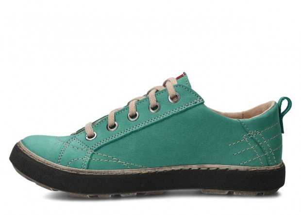 Shoe NAGABA 243 mint campari leather