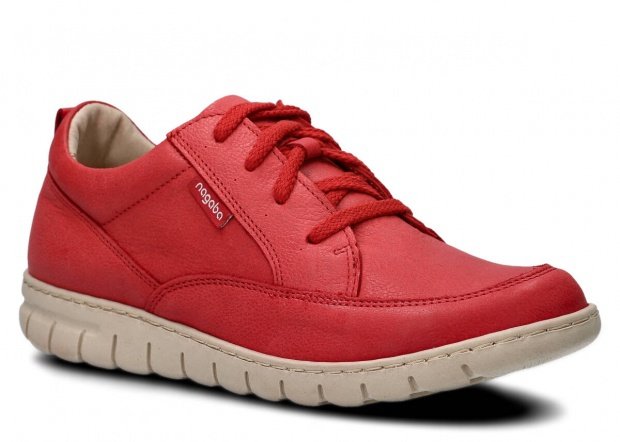 YOUTH SHOES MODEL 030 RED RUSTIC - SIZE 38