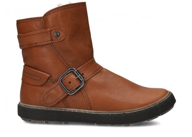 YOUTH BOOT MODEL 275 GINGER RUSTIC + SHEEPSKIN - SIZE 37