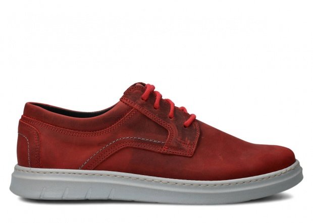 Men's shoe NAGABA 440 red crazy leather