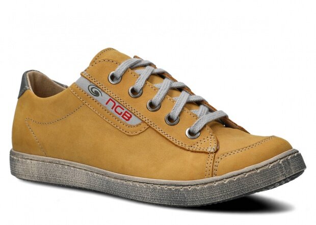 Shoe NAGABA 260 yellow samuel leather