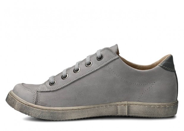 Shoe NAGABA 260 grey campari leather
