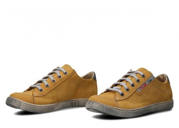 Shoe NAGABA 260 yellow samuel leather