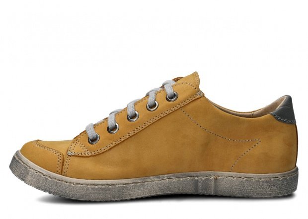 Shoe NAGABA 260 yellow samuel leather