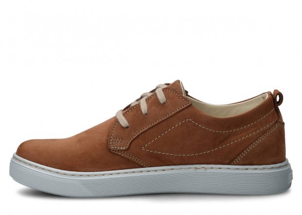 Shoe NAGABA 033 brown samuel leather