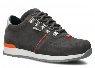 Shoe NAGABA 313<br /> graphite velours leather