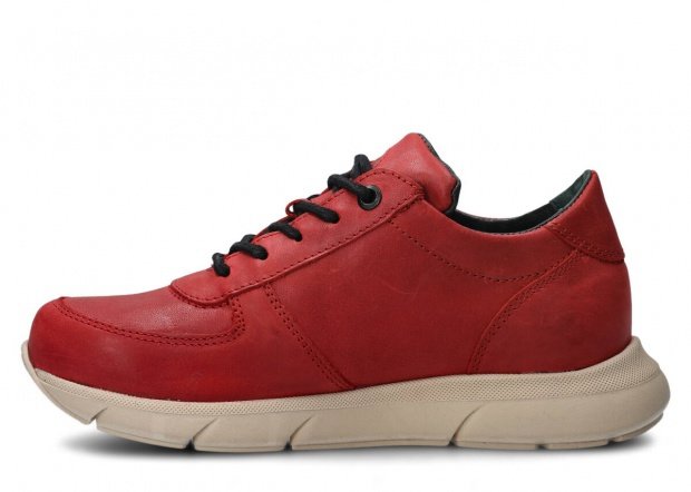Shoe NAGABA 126 red parma leather