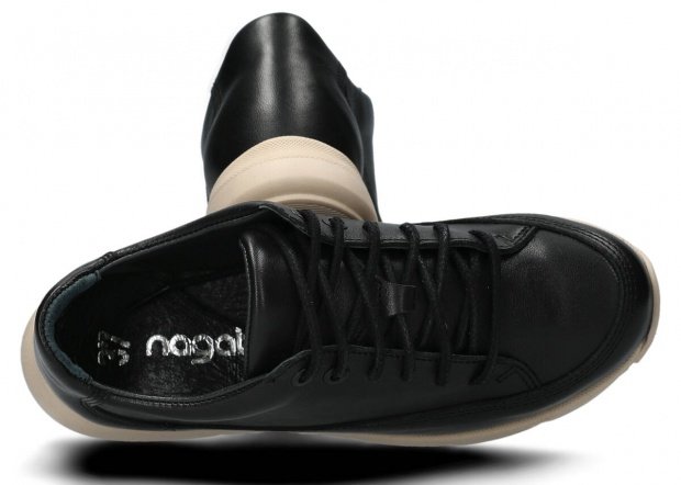 Shoe NAGABA 125 black blue leather