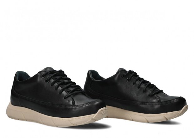Shoe NAGABA 125 black blue leather
