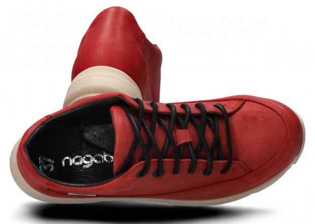 Shoe NAGABA 125 red parma leather
