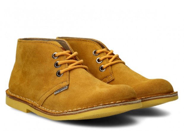 Ankle boot NAGABA 082 yellow velours leather