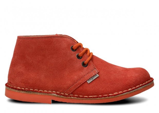 Ankle boot NAGABA 082 coral velours leather