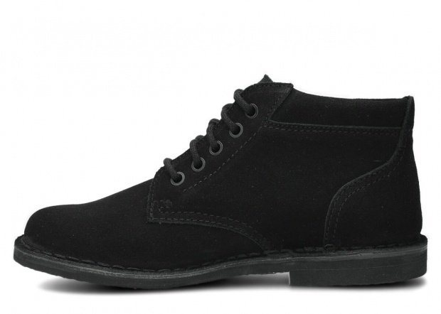 Ankle boot NAGABA 079 black velours leather