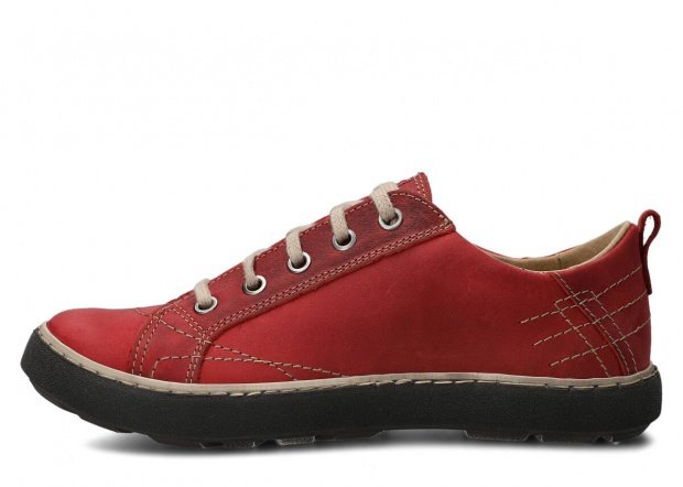 Shoe NAGABA 243 red barka leather