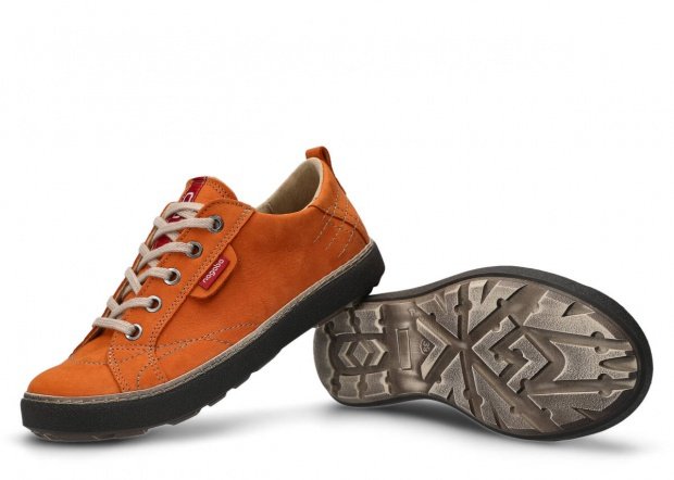 Shoe NAGABA 243 orange campari leather