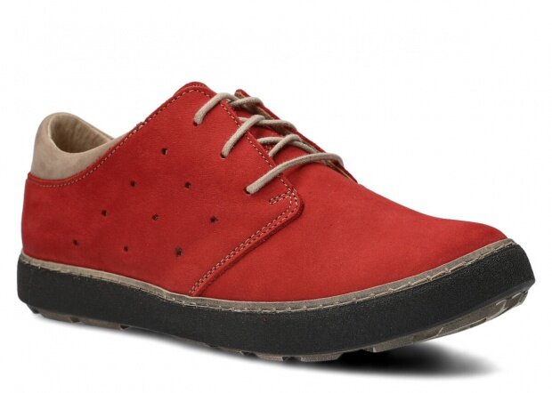 Shoe NAGABA 289 red campari leather