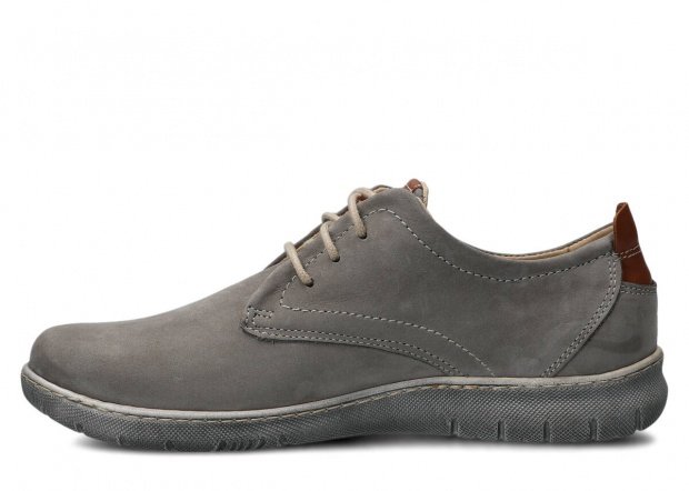 Shoe NAGABA 331 light grey samuel leather