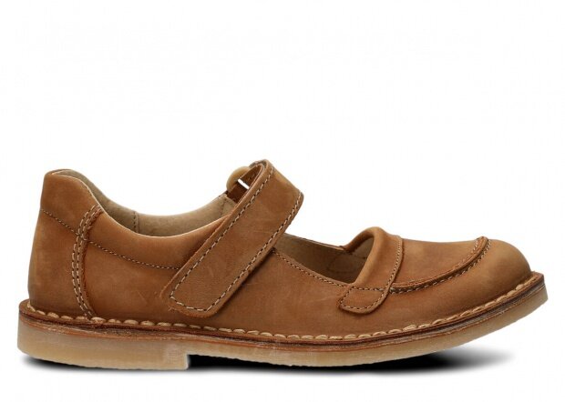 Women's shoe NAGABA 131 TOBE brown crazy leather