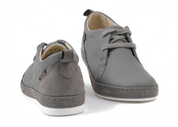 Shoe NAGABA 381/1 grey rustic leather