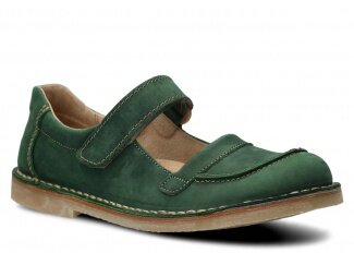 Women's shoe NAGABA 131<br /> TOBE green crazy leather