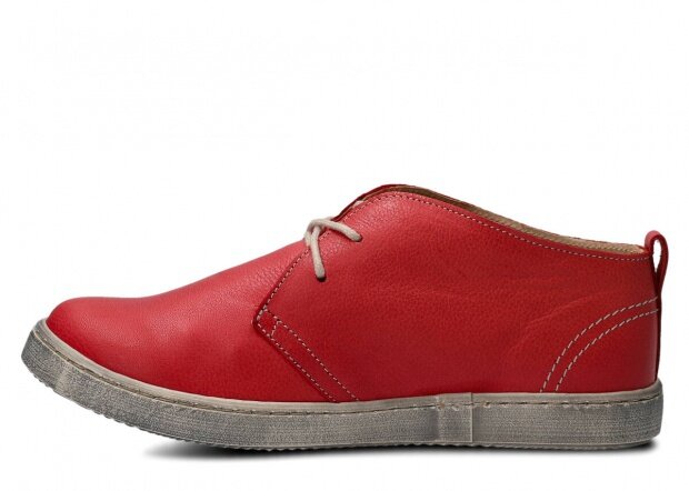 Shoe NAGABA 268 red rustic leather