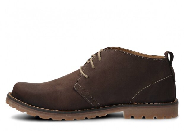 Men's ankle boot NAGABA 407 brown barka leather