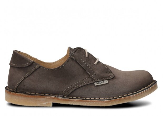 Shoe NAGABA 081 olive samuel leather