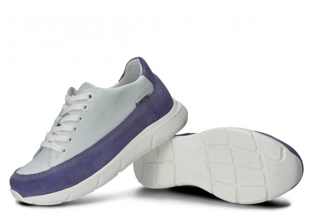 Shoe NAGABA 125 purple velours leather