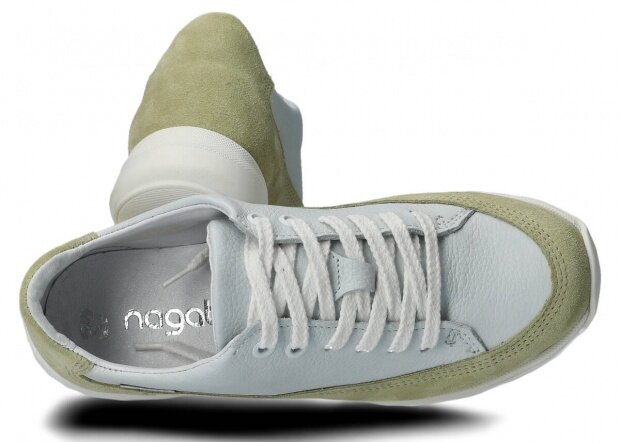 Shoe NAGABA 125 yellow velours leather