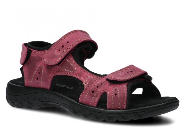 Women's sandal NAGABA 264 pink crazy leather