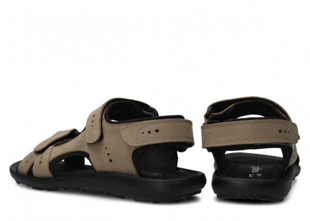 Men's sandal NAGABA 265 beige vegan