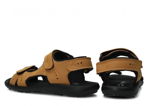 Men's sandal NAGABA 265 yellow vegan