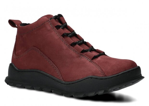 Ankle boot NAGABA 115 burgundy samuel leather