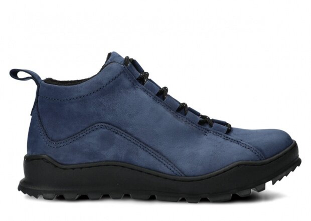 Ankle boot NAGABA 115 navy blue samuel leather