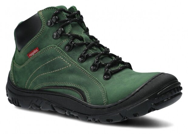 Trekking ankle boot NAGABA 258 green crazy leather