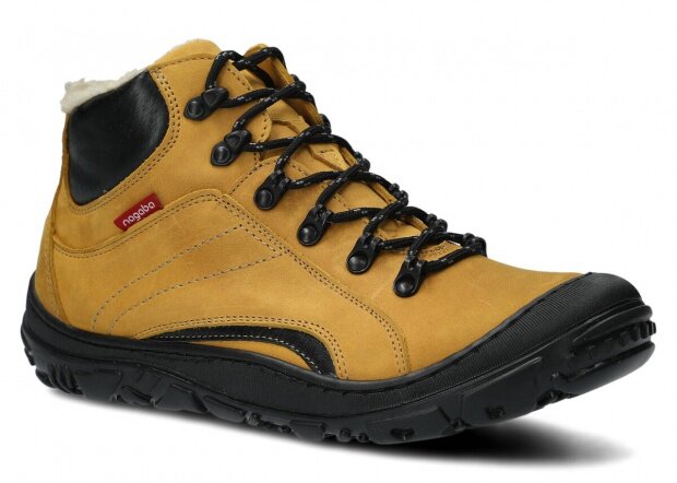 Trekking ankle boot NAGABA 258 yellow crazy leather