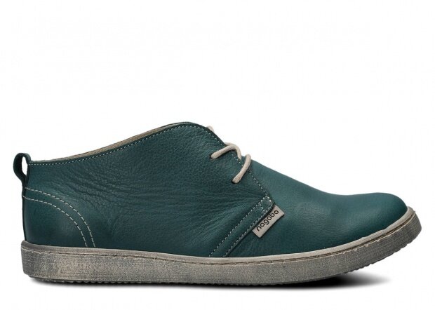 Shoe NAGABA 268 green rustic leather