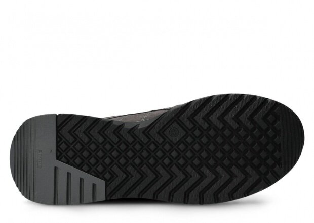 Men's shoe NAGABA 427 graphite crazy leather