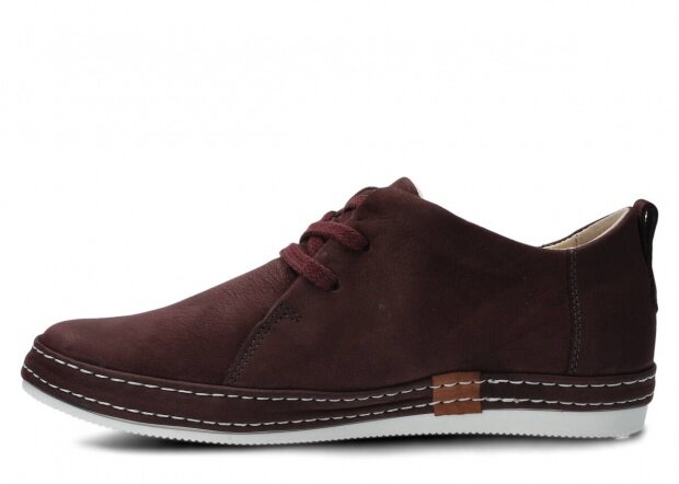 Shoe NAGABA 382 purple samuel leather