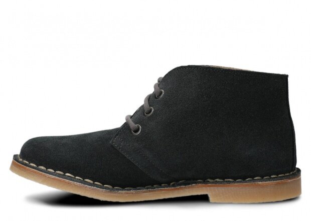 Ankle boot NAGABA 082 graphite velours leather