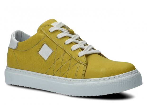 Shoe NAGABA 010 yellow rustic leather