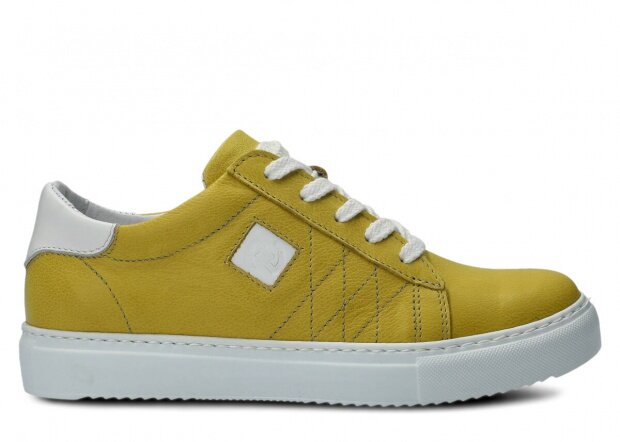 Shoe NAGABA 010 yellow rustic leather