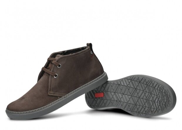 Men's ankle boot NAGABA 425 olive samuel leather
