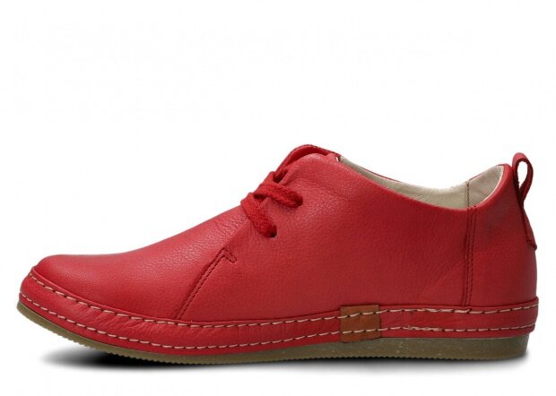 Shoe NAGABA 382 red rustic leather