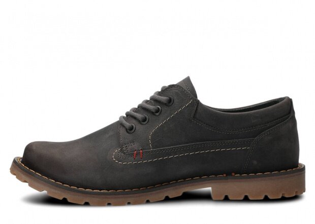 Men's shoe NAGABA 445 graphite crazy leather