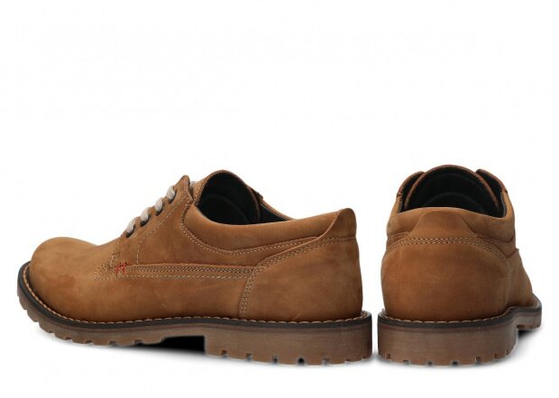 Men's shoe NAGABA 445 brown crazy leather