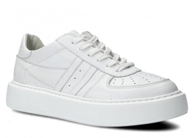 YOUTH SHOE MODEL 015 WHITE RUSTIC - SIZE 38